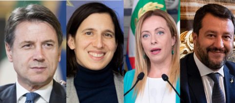 Sondaggi politici: calo per FdI e Pd, sale Movimento 5 Stelle, scende fiducia nel governo