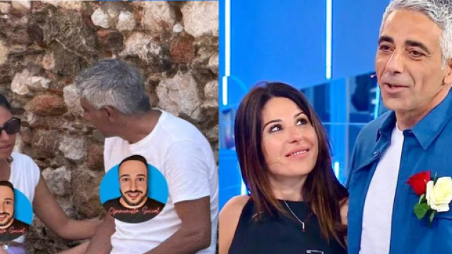 Rosanna Siino e Giuseppe Molonia (screenshot © Instagram / Canale 5).