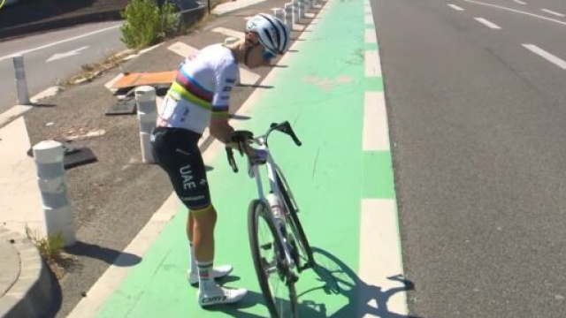 Tadej Pogacar - © Screenshot Eurosport