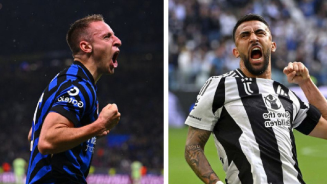 Davide Frattesi e Nico Gonzalez © FC Inter e Juventus FC