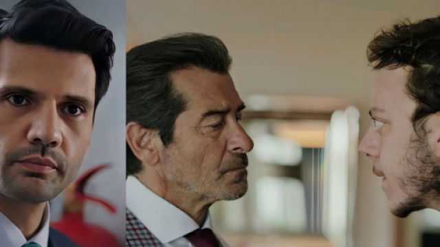 Ilgaz, Yekta e Serdar – Screenshot © Segreti di famiglia.