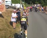 Jonas Vingegaard – © Screenshot da Eurosport.