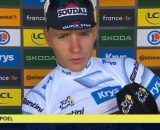 Remco Evenepoel - © Screenshot Eurosport