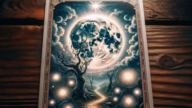 La Luna con generosi segreti notturni del Cancro. &copy; Immagine creata con Dall-E