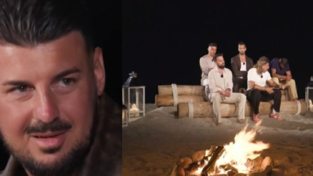 Lino Giuliano e i fidanzati di Temptation Island 2025 – Screenshot © Canale 5.