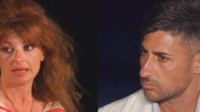 Sonia Mattalia e Alessio Loparco (screenshot © Canale 5).