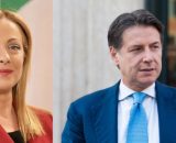 Giuseppe Conte e Giorgia Meloni (© Facebook)