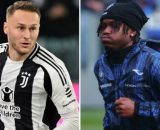 Teun Koopmeiners, centrocampista della Juventus – Foto © Juventus / Ademola Lookman, esterno dell'Atalanta – Foto © Atalanta.