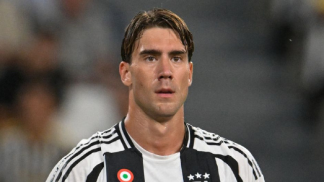 Dusan Vlahovic, attaccante della Juventus. Foto © Juventus FC