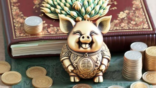 Numero 4 della Smorfia napoletana, Leone 'o puorco. &copy; Immagine creata con Dall-E