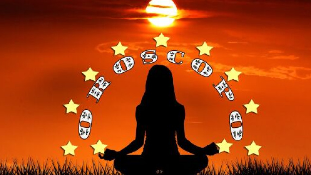 Figura yoga con le stelle dell'oroscopo - &copy; Roberta Carsoli.