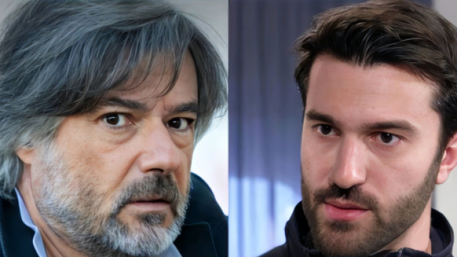 Michele Saviani e Damiano Renda - screenshot © Un posto al sole.