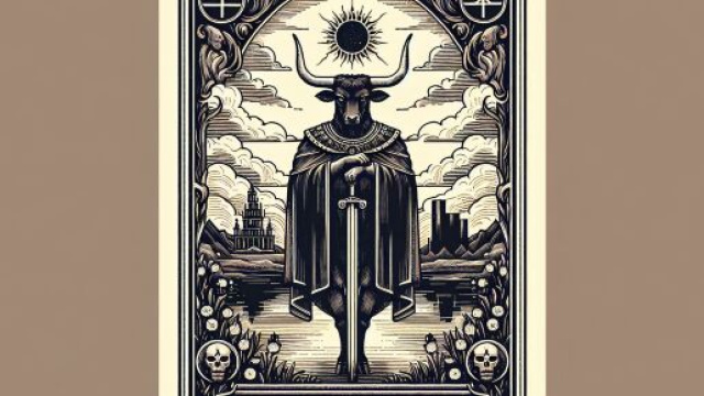 Il potere maestoso dell'Imperatore guida il Toro verso nuove conquiste. © Immagine creata con Dall-E