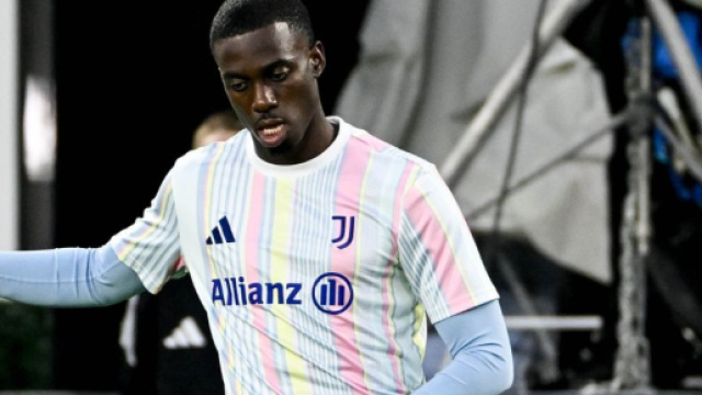 Timothy Weah con la maglia della Juventus © Juventus