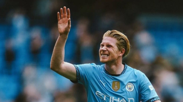 Kevin De Bruyne ancora con la maglia del Manchester City © Instagram