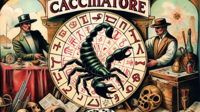 Numero 61 della Smorfia napoletana, 'o cacciatore. © Immagine creata con Dall-E