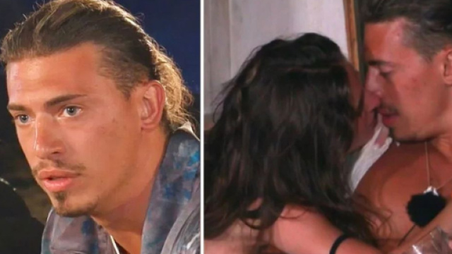 Simone e la single Rebecca di Temptation Island © Canale 5.