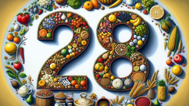 Numero 28 della Smorfia napoletana, 'e zizze per il Toro. © Immagine creata con Dall-E