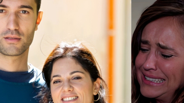Damiano, Rosa e Viola – Screenshot © Un posto al sole.