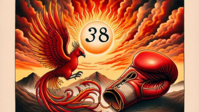 Numero 38 della Smorfia napoletana, le botte, simbolo di forza e riscatto per lo Scorpione. © Immagine creata con Dall-E