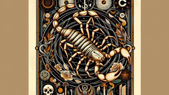 Arcano della Morte, simbolo di trasformazione per lo Scorpione. © Immagine creata con Dall-E