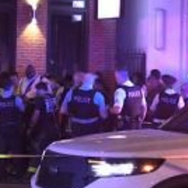 Un'immagine della sparatoria a Chicago. ©Screenshoot via NBC