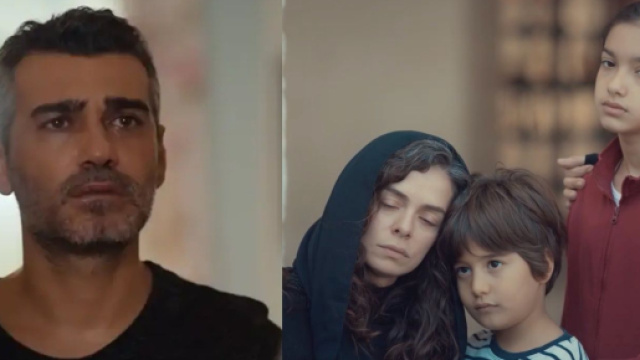 Sarp, Bahar, Doruk e Nisan – © La forza di una donna. Sarp, Bahar, Doruk e Nisan – © La forza di una donna.