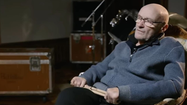Il batterista Phil Collins ( &copy; YouTube)