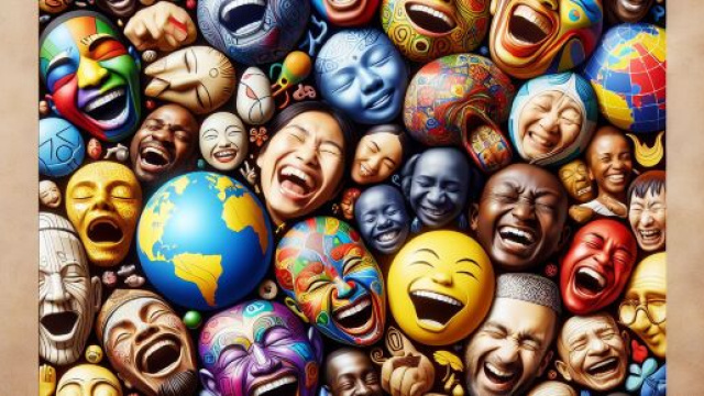 Numero 19 della Smorfia napoletana, Bilancia e la risata. © Immagine creata con Dall-E