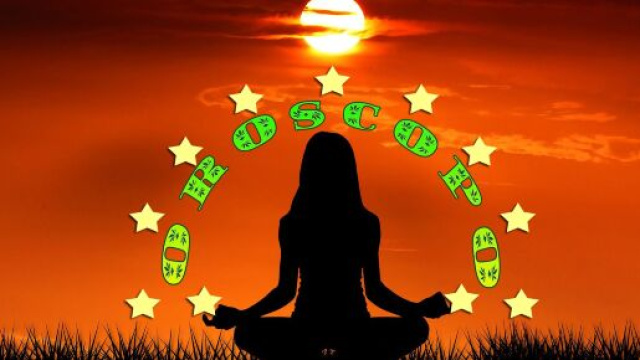 Figura yoga con le stelle dell'oroscopo - © Roberta Carsoli.