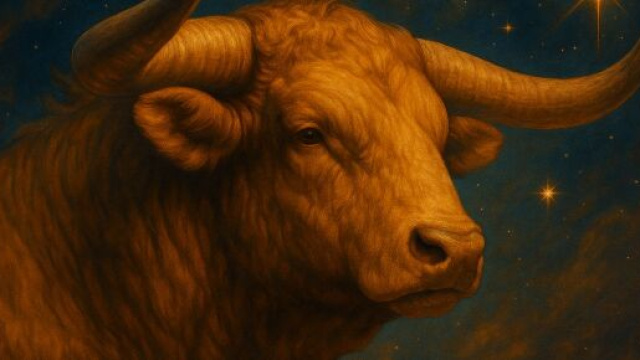 Illustrazione ispirata al segno zodiacale del Toro. © Immagine creata con Dall-E