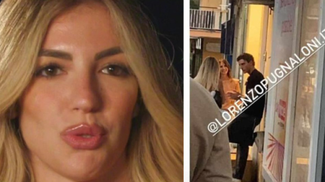 Lucia e il single Francesco di Temptation Island © Canale 5 / Instagram.