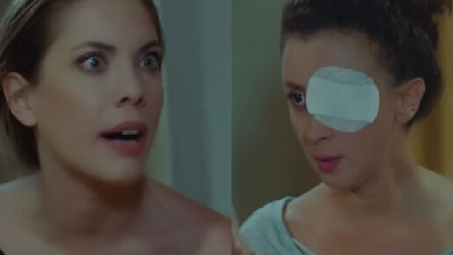 Yildiz e Sengul in una scena di Forbidden Fruit © Mediaset.