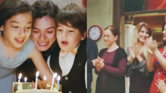 Bahar festeggia il compleanno con i suoi bambini e i suoi cari © La forza di una donna.