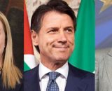 Giorgia Meloni, Giuseppe Conte e Elly Schlein (© Wikimedia commons).