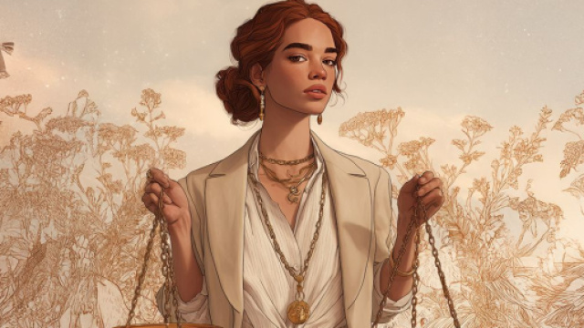 Bilancia, Oroscopo Immagine creata con IA Midjourney