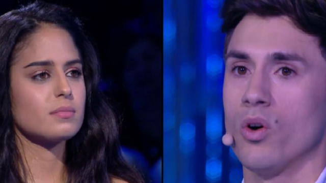 Perla Vatiero e Mirko Brunetti – Screenshot © Canale 5.