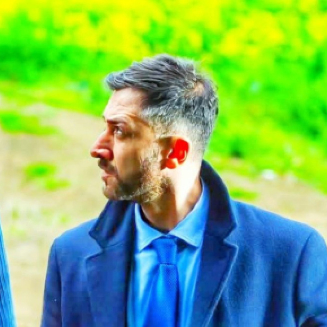 Okoro e Gennaro Gagliotti (screenshot © Un posto al sole).