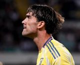 Dusan Vlahovic esulta dopo un gol © Juventus FC