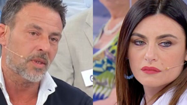 Guido Ricci e Gloria Nicoletti (screenshot © Canale 5).