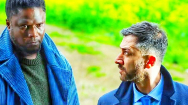 Okoro e Gennaro Gagliotti (screenshot © Un posto al sole).