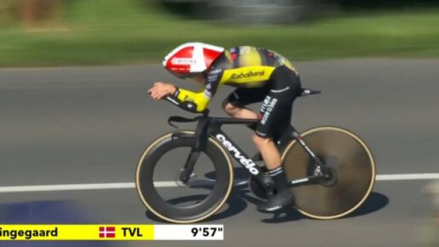 Jonas Vingegaard - © Screenshot Eurosport