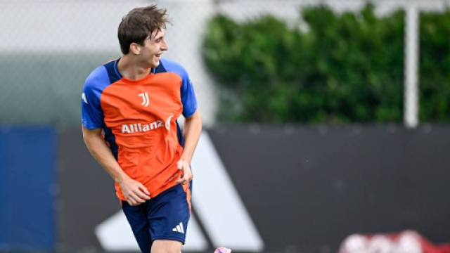 Fabio Miretti in allenamento © Juventus FC