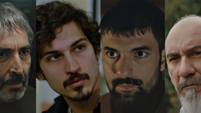 Mehmet, Kaan, Tahir e Ali Galip — screenshot © Io sono Farah.