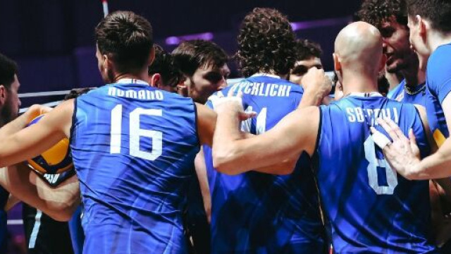 Nazionale italiana di pallavolo © Pagina Facebook ufficiale della Federazione Italiana Pallavolo.