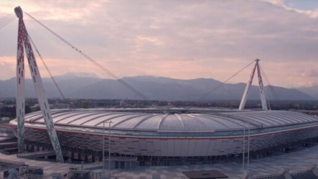 L'Allianz Stadium di Torino che ospita le gare della Juventus - Screenshot © YouTube
