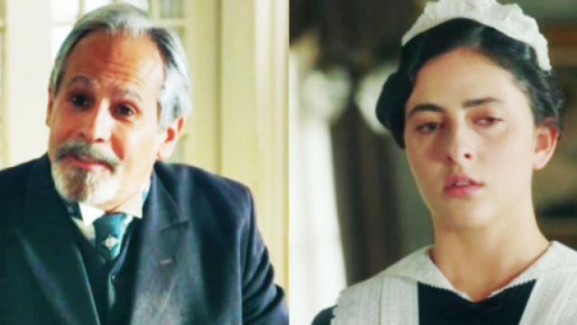 Vera e suo padre screenshot © La Promessa.