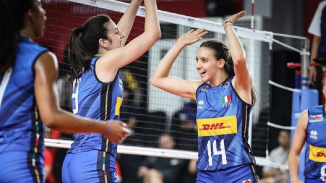 Nazionale italiana di pallavolo © Pagina Facebook ufficiale della Federazione Italiana Pallavolo