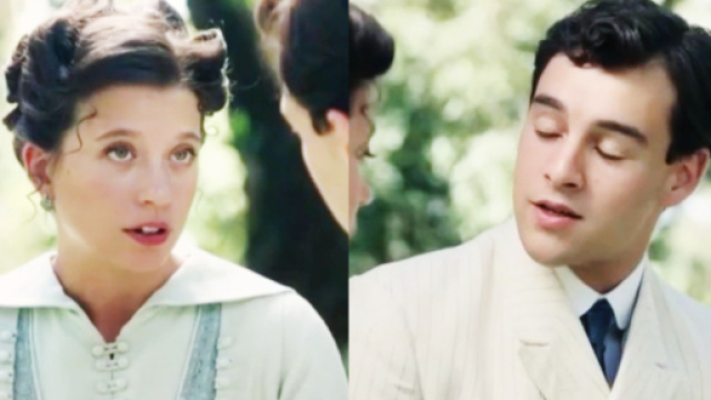 Martina e Curro in scena © La Promessa.