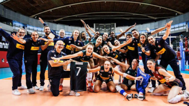 Nazionale italiana di pallavolo – © Pagina Facebook ufficiale della Federazione Italiana Pallavolo.
